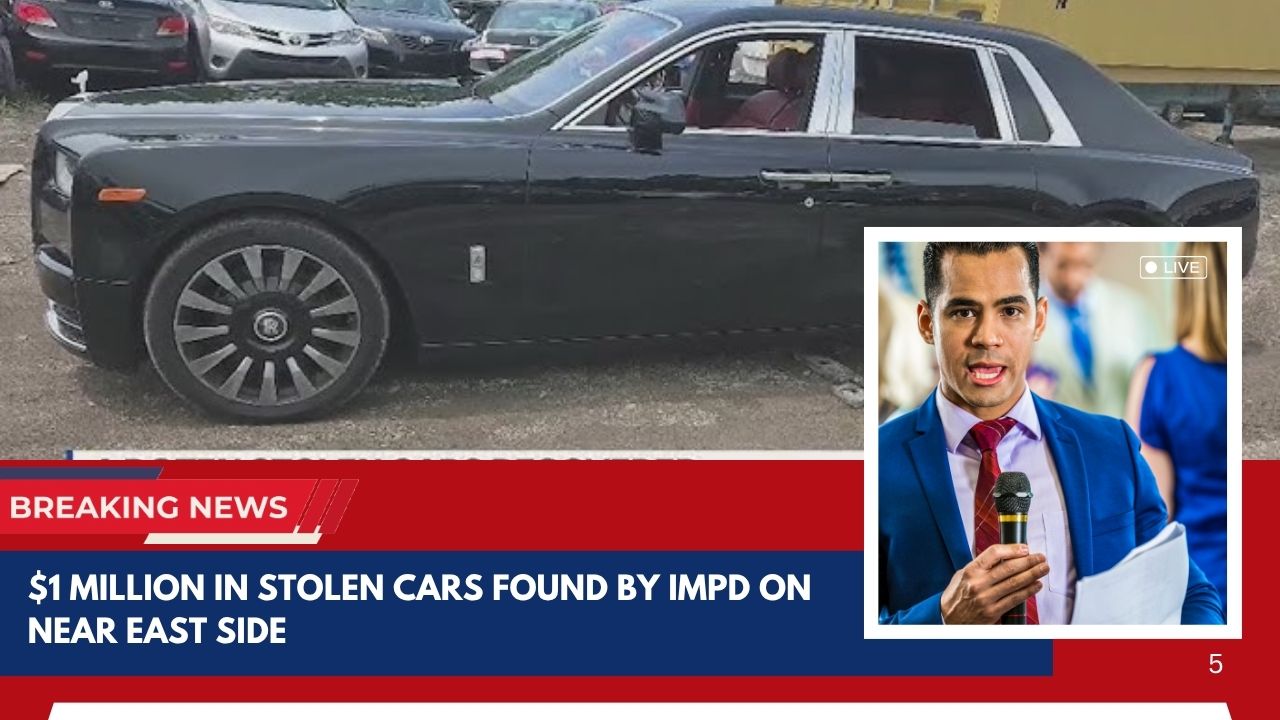 $1 Million in Stolen Cars Found by IMPD on Near East Side